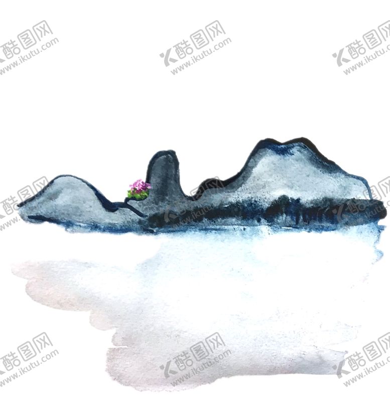 编号：72186910191456454581【酷图网】源文件下载-山水画透明素材