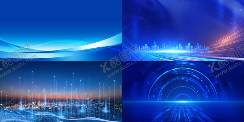 编号：93090911252004272104【酷图网】源文件下载-蓝色科技背景