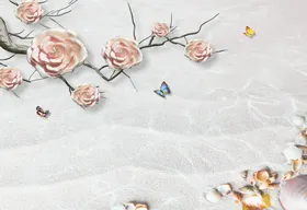 手绘花