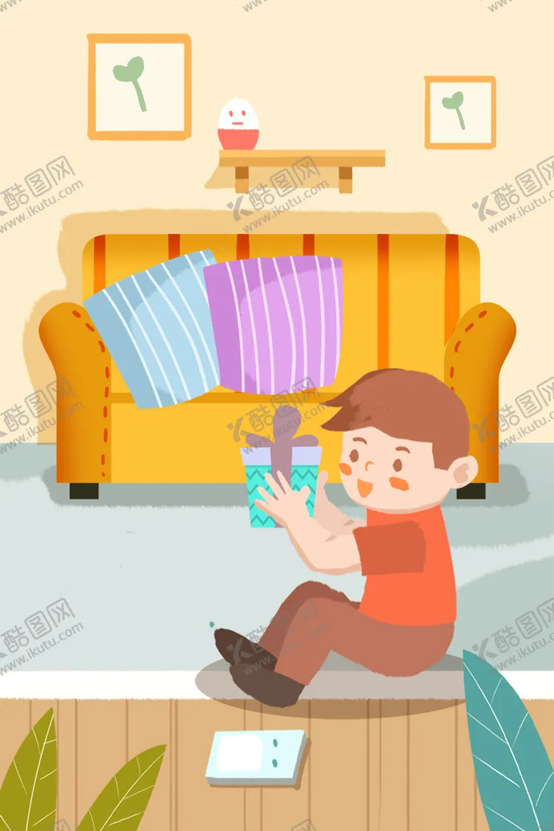 编号：34759010240920453135【酷图网】源文件下载-儿童插画