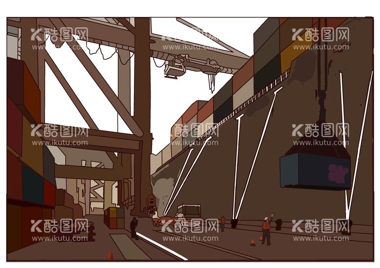 编号：38906109142219224958【酷图网】源文件下载- 集装箱 