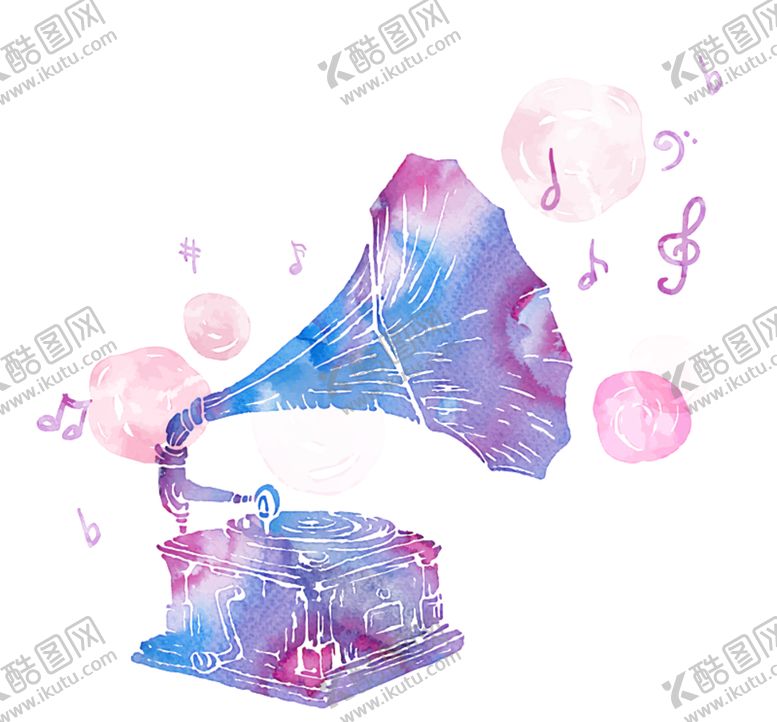 编号：43959710050106525455【酷图网】源文件下载-绘画留声机png