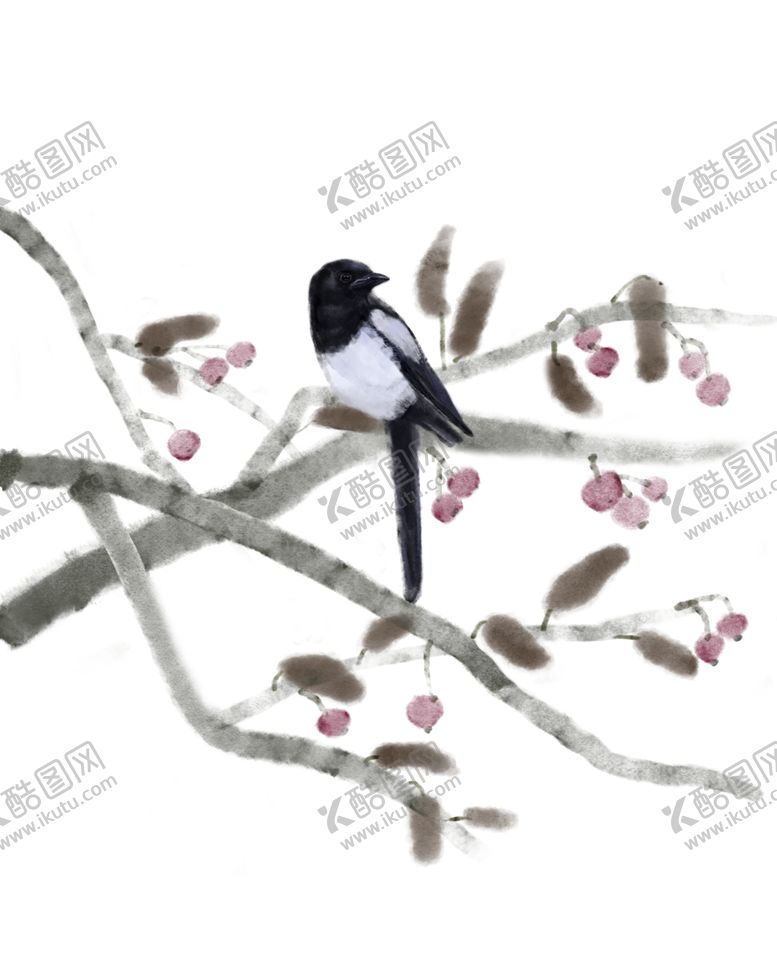 编号：75124110030830001999【酷图网】源文件下载-中国古风传统花鸟图案