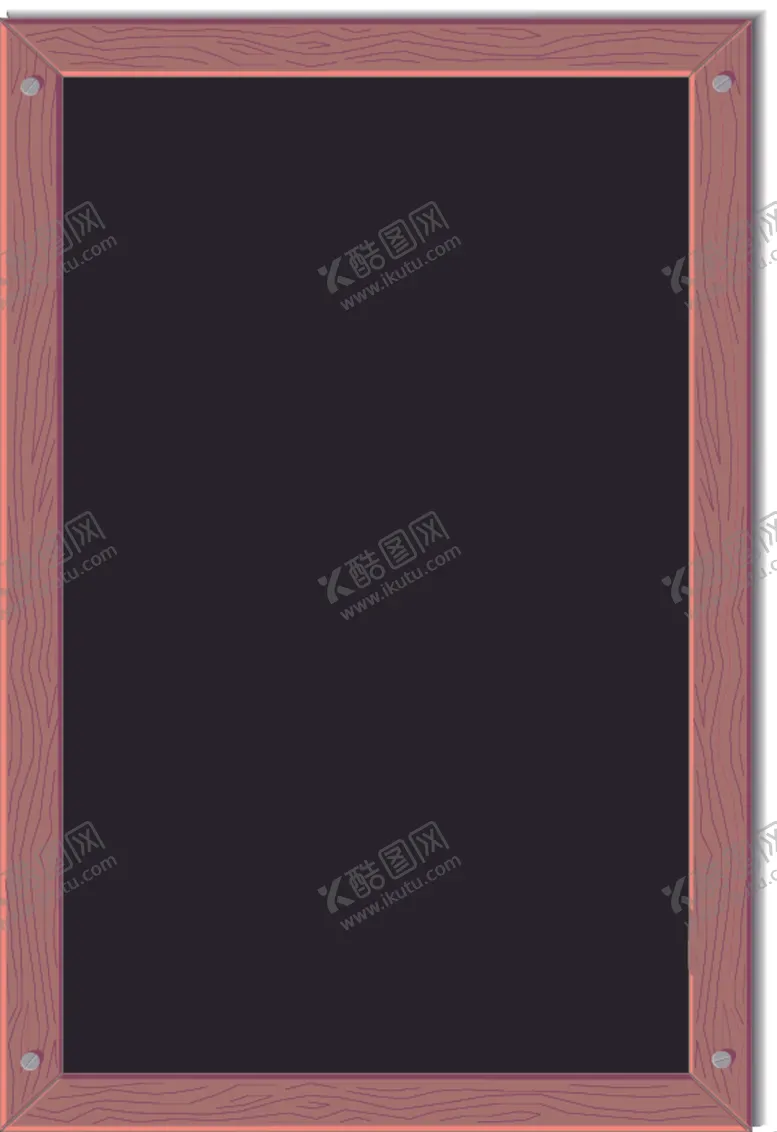 编号：75360602150638525183【酷图网】源文件下载-相框黑板边框实木外框画板