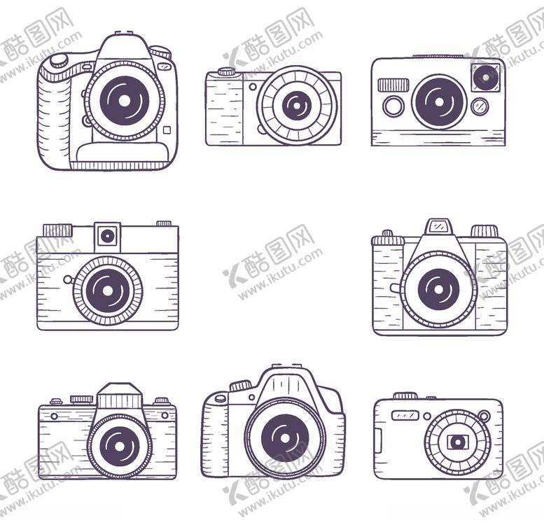 编号：13414109231753229620【酷图网】源文件下载-卡通照相机