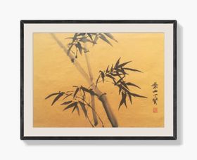 【国画】墨竹图