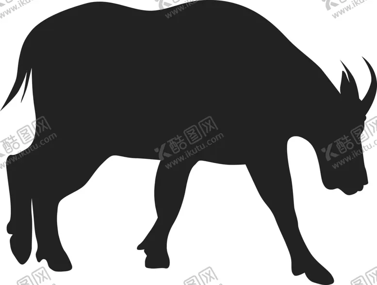编号：54929604121843201052【酷图网】源文件下载-动物剪影