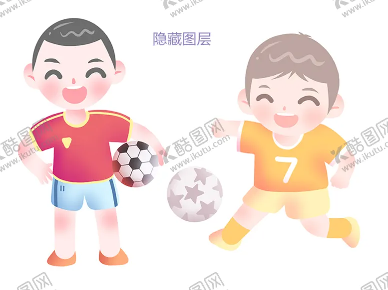 编号：78213010041103252987【酷图网】源文件下载-足球人物