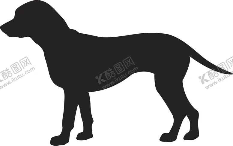 编号：55507706151950361891【酷图网】源文件下载-狗剪影