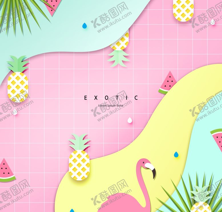 编号：59210410051846405713【酷图网】源文件下载-扁平插画海报