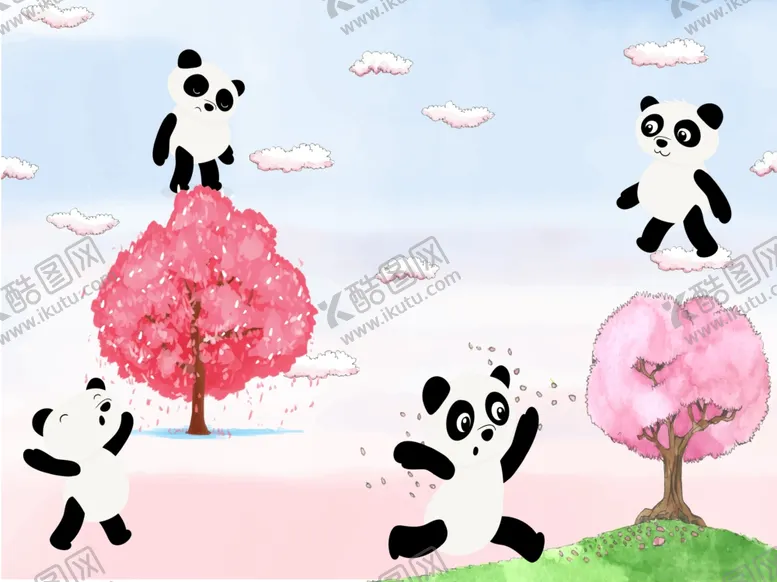 编号：26856605061507476148【酷图网】源文件下载-熊猫插画