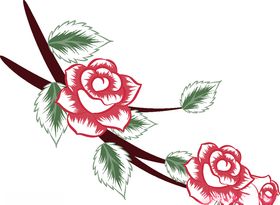 玫瑰绿植鲜花素材花朵鲜花图片
