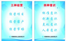 三种经营四种意识五局
