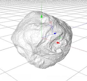C4D模型岩石