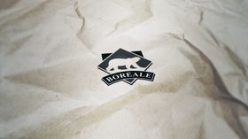 LOGO标志样机前台墙智能图层logo应用