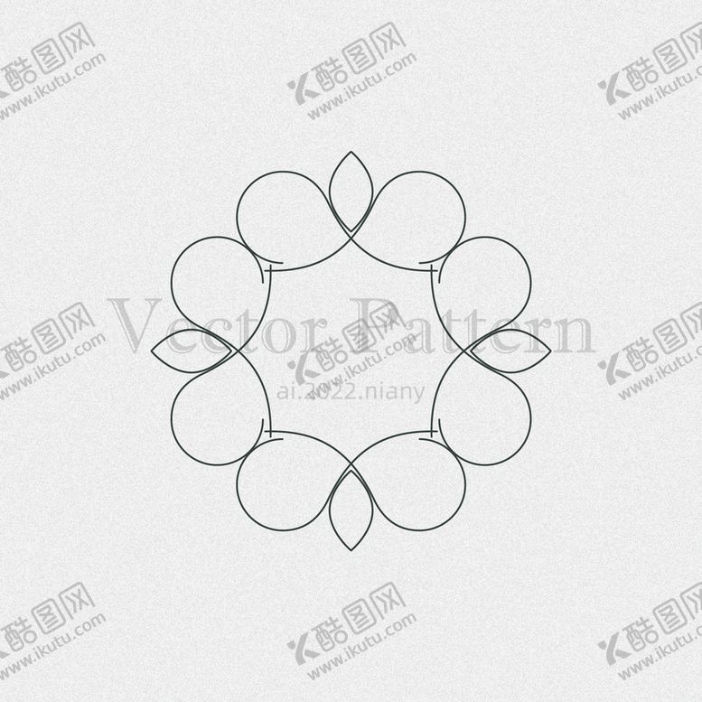 编号：07436809190947501749【酷图网】源文件下载-矢量AI装饰花纹图案