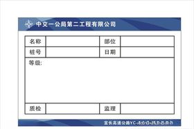 操作规程原材料检试状态牌