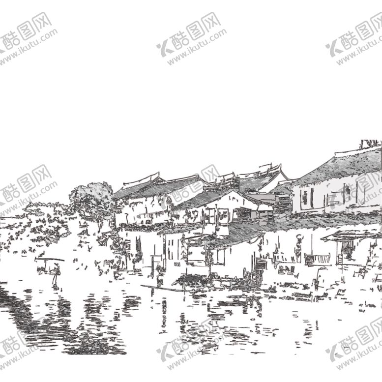 编号：52594210200420095858【酷图网】源文件下载-水墨素材毛笔画素材墨迹素材