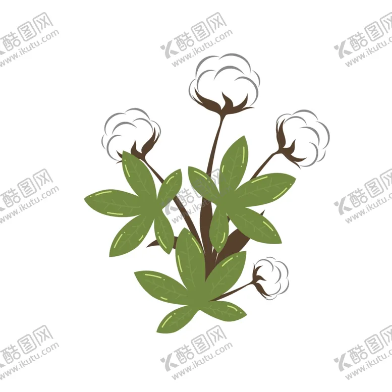 编号：85823103190914336713【酷图网】源文件下载-棉花插画