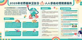 心理健康展板文化墙宣传栏