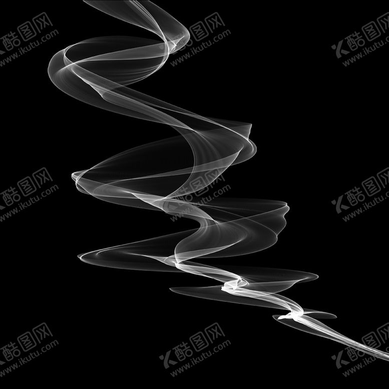 编号：39337304161844573673【酷图网】源文件下载-水墨丝带烟雾飘带素材