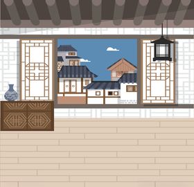 卡通建筑