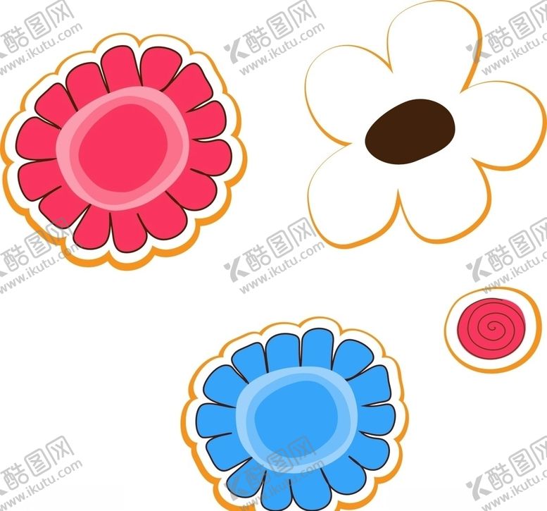 编号：18250210010441405502【酷图网】源文件下载-手绘花朵