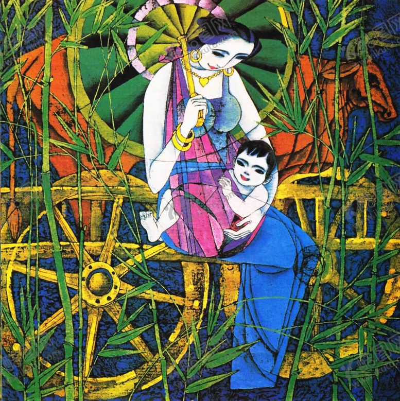 编号：91870109201905385687【酷图网】源文件下载-手绘油画装饰画