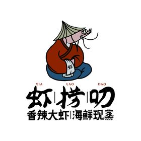 虾唠叨 logo