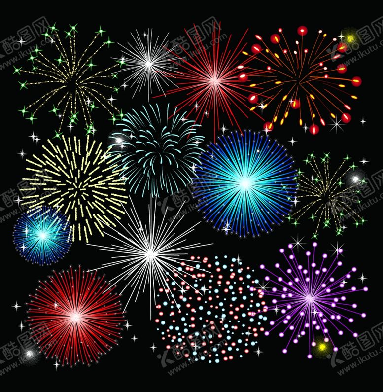 编号：69303509251147128133【酷图网】源文件下载-烟花素材