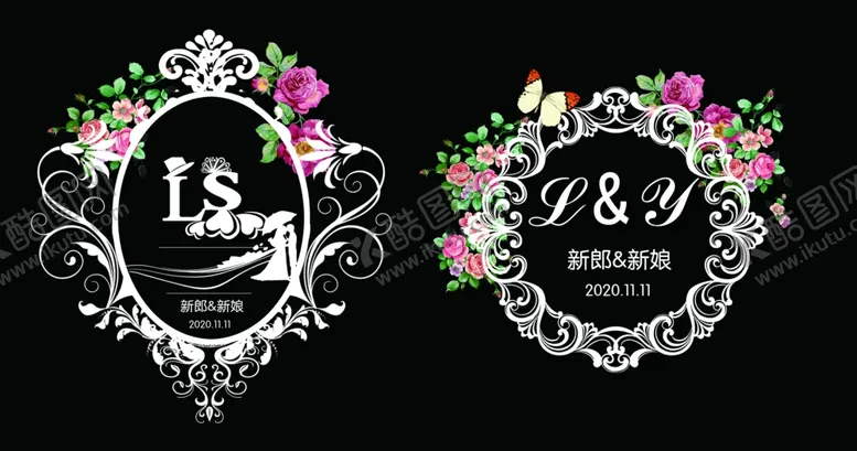 编号：71353205011724239772【酷图网】源文件下载-婚礼LOGO