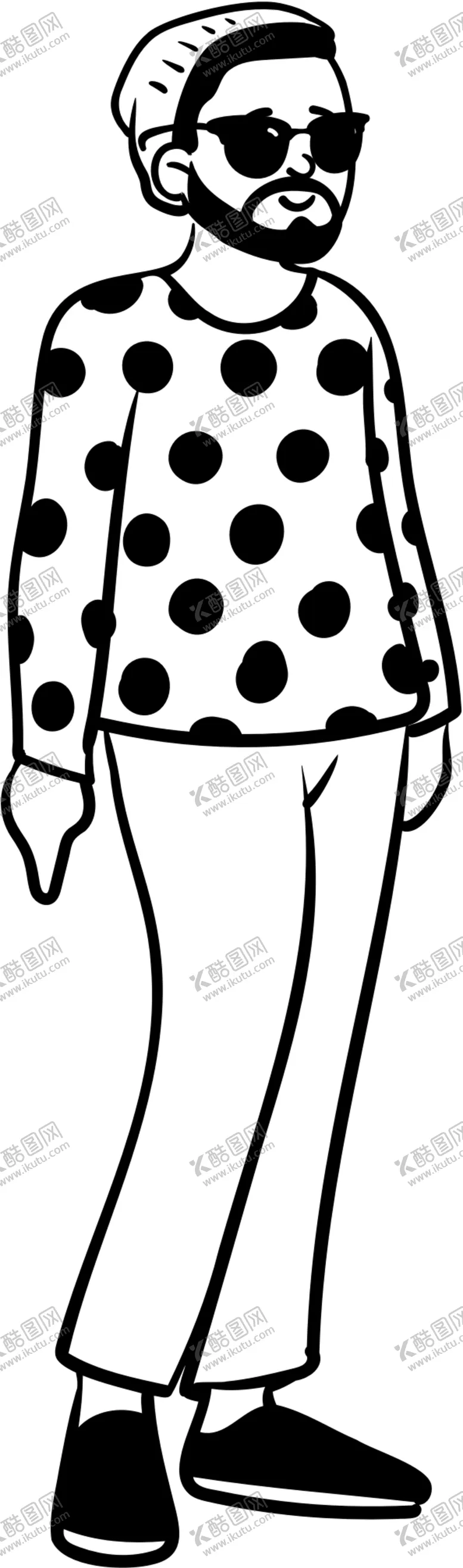 编号：40394301130334223910【酷图网】源文件下载-男生