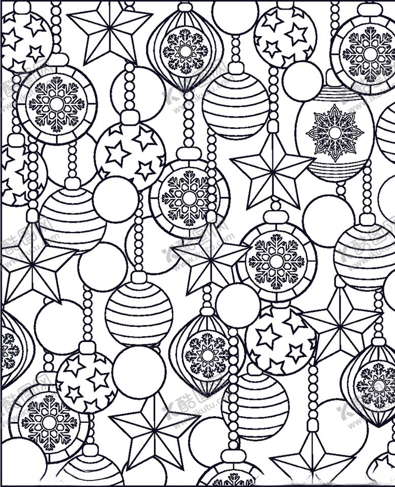 编号：87338010012149414649【酷图网】源文件下载-卡通圣诞幼儿填色