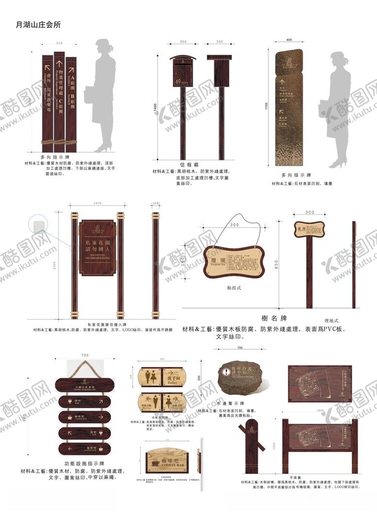 编号：94784104022213463157【酷图网】源文件下载-导视系统指示牌