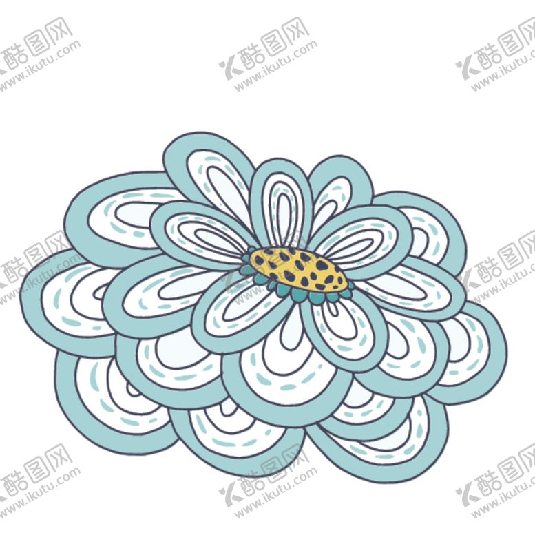 编号：45741510071431459760【酷图网】源文件下载-花朵蝴蝶卡通图案