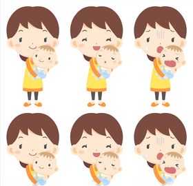 宝妈带孩子