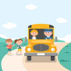 校车专用公共汽学接送