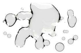 水滴免抠泡泡透明肥皂泡泡