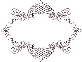 欧式花纹
