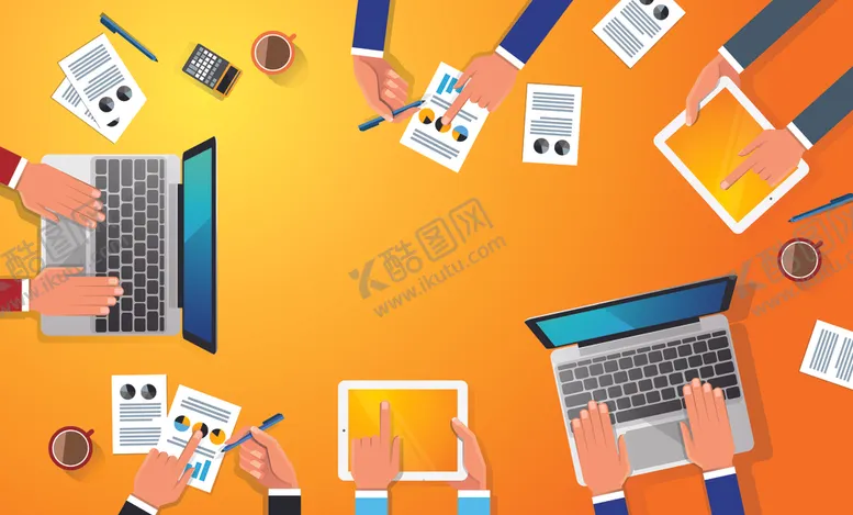 编号：31273204210431345867【酷图网】源文件下载-商务办公平面