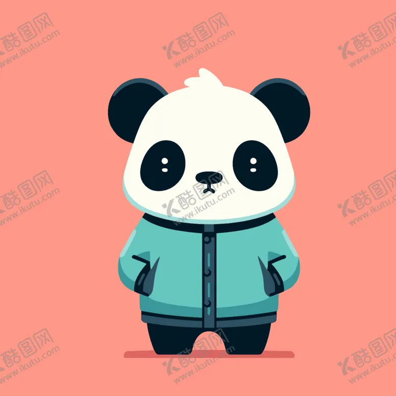 编号：45853312131811561538【酷图网】源文件下载-熊猫卡通ip