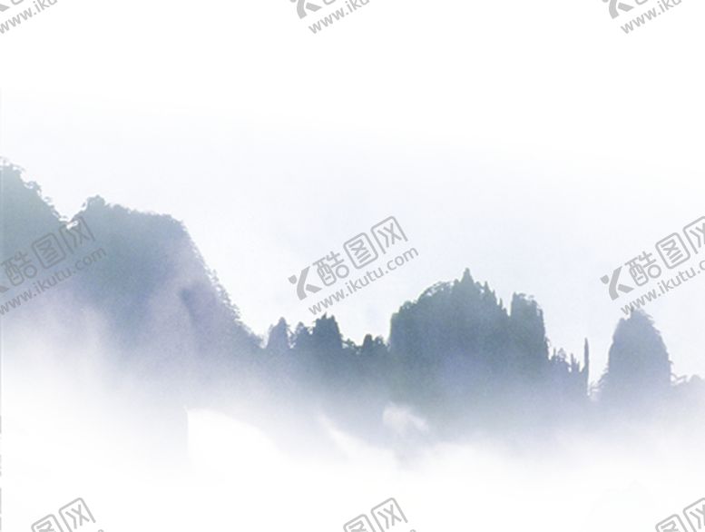 编号：86430703122050281078【酷图网】源文件下载-大山水墨素材