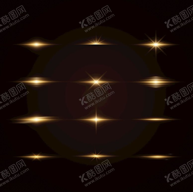 编号：84924104021723565752【酷图网】源文件下载-金色光芒闪耀特效背景