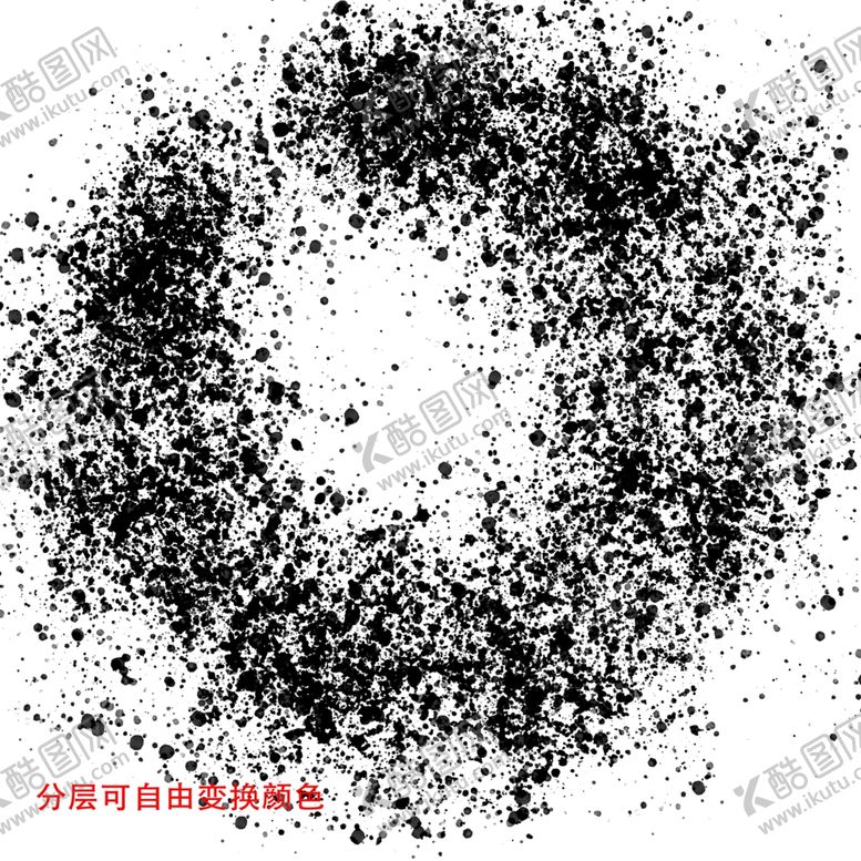 编号：64813802191257443136【酷图网】源文件下载-动感喷溅漩涡纹