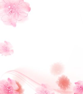 粉色背景简约装饰母亲节高端装饰画