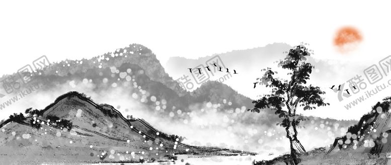 编号：88181005031424544993【酷图网】源文件下载-中国风山水背景