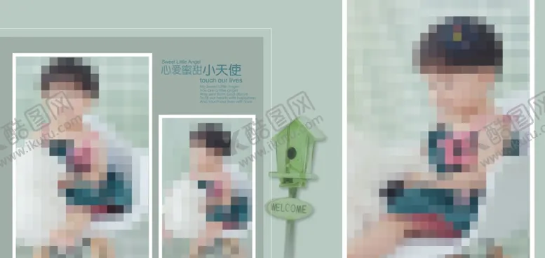 编号：22754303081325023087【酷图网】源文件下载-儿童相册d