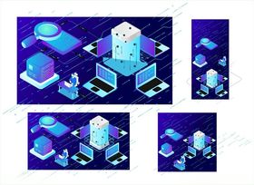 ai人工智能科技海报背景