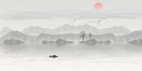 水墨山水