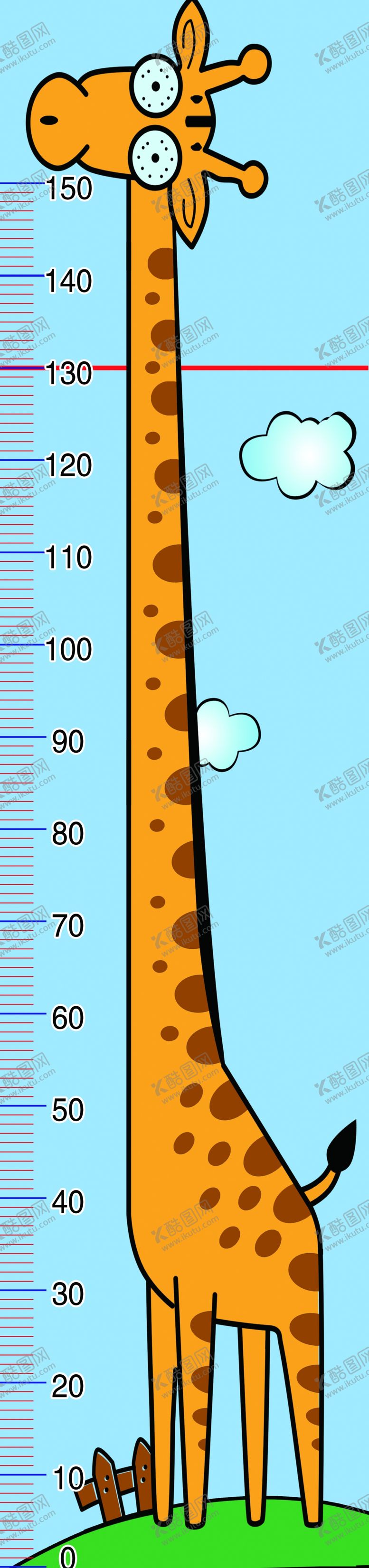 编号：29147809131500145942【酷图网】源文件下载-身高贴